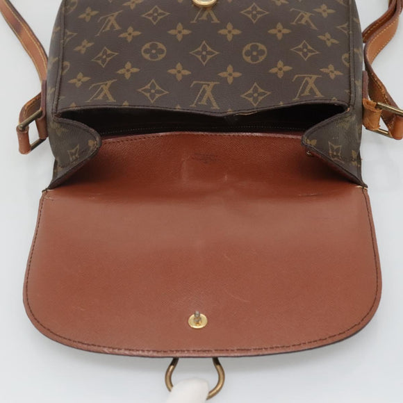 LOUIS VUITTON Monogram Saint Cloud GM Shoulder Bag M51242 LV Auth 120033