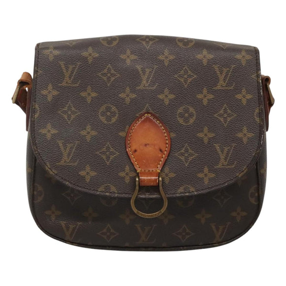 LOUIS VUITTON Monogram Saint Cloud GM Shoulder Bag M51242 LV Auth 120033