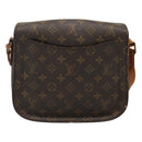 LOUIS VUITTON Monogram Saint Cloud GM Shoulder Bag M51242 LV Auth 120033-2