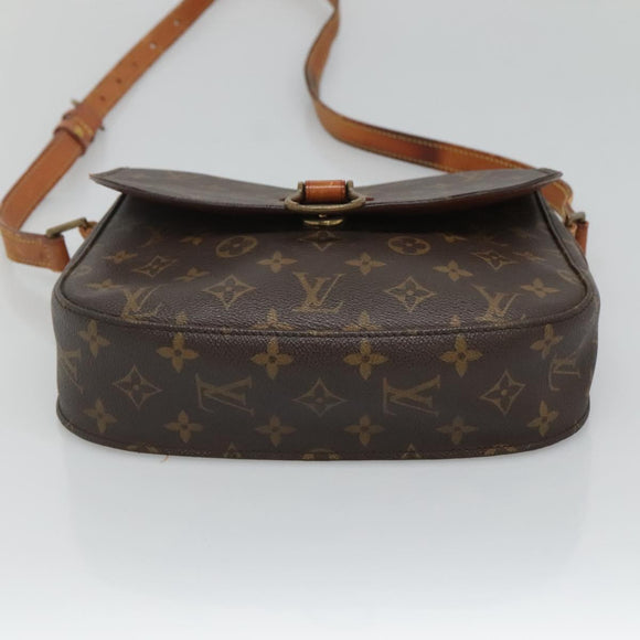 LOUIS VUITTON Monogram Saint Cloud GM Shoulder Bag M51242 LV Auth 120033
