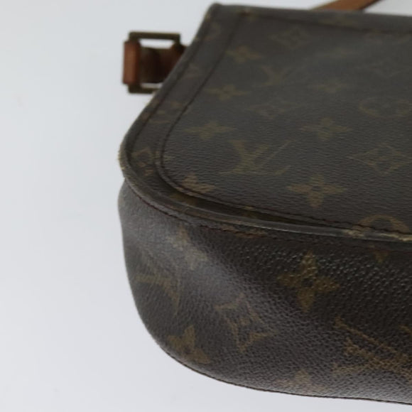LOUIS VUITTON Monogram Monogram Saint Cloud GM Shoulder Bag M51242 Auth 120044