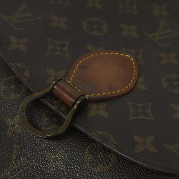 LOUIS VUITTON Monogram Monogram Saint Cloud GM Shoulder Bag M51242 Auth 120044