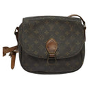 LOUIS VUITTON Monogram Monogram Saint Cloud GM Shoulder Bag M51242 Auth 120044-2