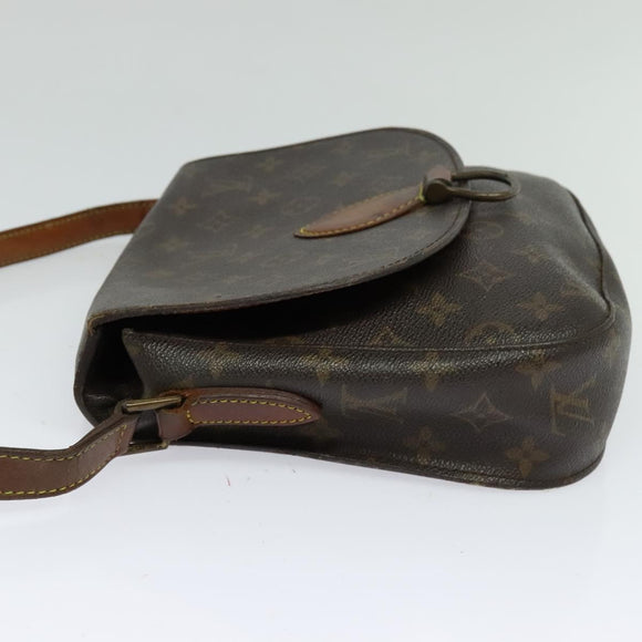LOUIS VUITTON Monogram Monogram Saint Cloud GM Shoulder Bag M51242 Auth 120044