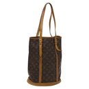 LOUIS VUITTON Monogram Bucket GM Shoulder Bag M42236 LV Auth 120057-1