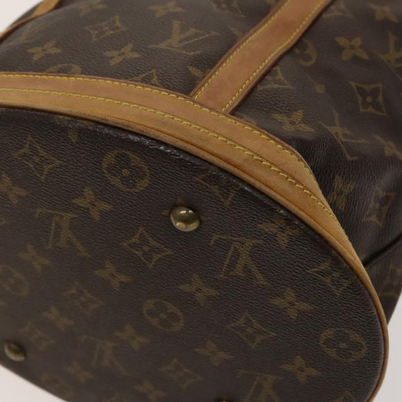 LOUIS VUITTON Monogram Bucket GM Shoulder Bag M42236 LV Auth 120057