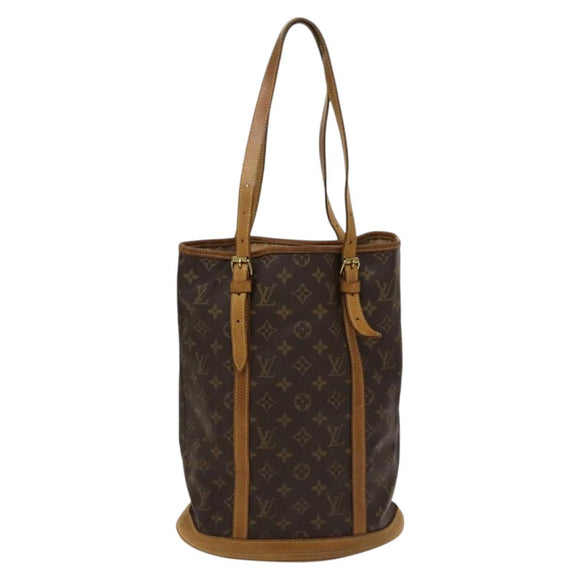 LOUIS VUITTON Monogram Bucket GM Shoulder Bag M42236 LV Auth 120057