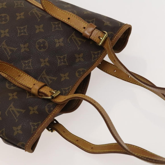 LOUIS VUITTON Monogram Bucket GM Shoulder Bag M42236 LV Auth 120057
