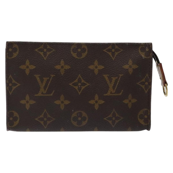 LOUIS VUITTON Monogram Bucket PM Accessory Pouch LV Auth 120068