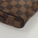 LOUIS VUITTON Damier Ebene Pochette Ipanema Shoulder Bag N51296 LV Auth 120073-15