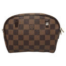 LOUIS VUITTON Damier Ebene Pochette Ipanema Shoulder Bag N51296 LV Auth 120073-2