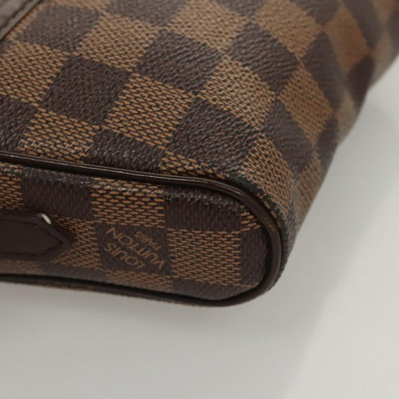 LOUIS VUITTON Damier Ebene Pochette Ipanema Shoulder Bag N51296 LV Auth 120073