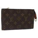 LOUIS VUITTON Monogram Bucket PM Accessory Pouch LV Auth 120082-1