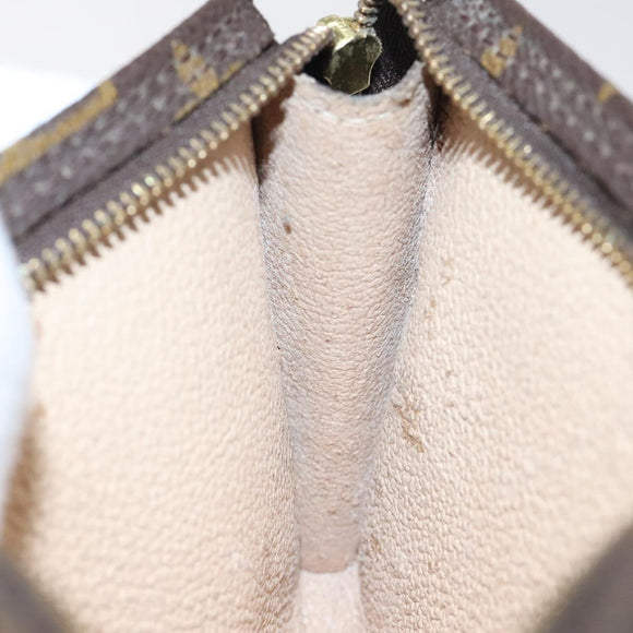 LOUIS VUITTON Monogram Bucket PM Accessory Pouch LV Auth 120082