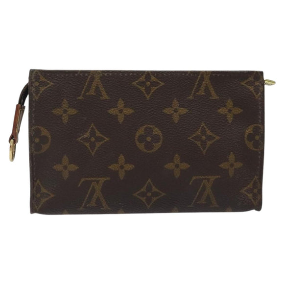 LOUIS VUITTON Monogram Bucket PM Accessory Pouch LV Auth 120082