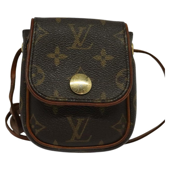 LOUIS VUITTON Monogram Pochette Cancun Shoulder Bag M60018 LV Auth 120085