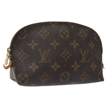 LOUIS VUITTON Monogram Pochette Cosmetic PM Cosmetic Pouch M47515 LV Auth 120099