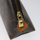 LOUIS VUITTON Monogram Pochette Cosmetic PM Cosmetic Pouch M47515 LV Auth 120099-8
