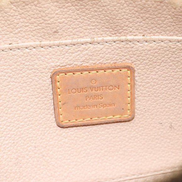 LOUIS VUITTON Monogram Pochette Cosmetic PM Cosmetic Pouch M47515 LV Auth 120099