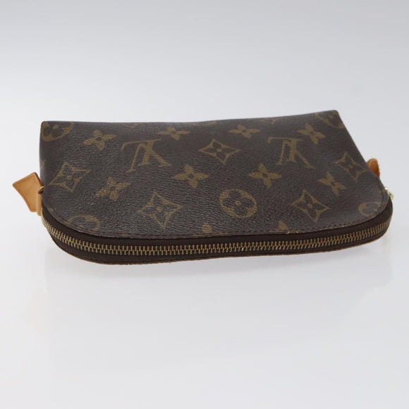 LOUIS VUITTON Monogram Pochette Cosmetic PM Cosmetic Pouch M47515 LV Auth 120099
