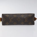 LOUIS VUITTON Monogram Pochette Cosmetic PM Cosmetic Pouch M47515 LV Auth 120099-6