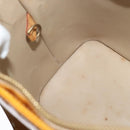 LOUIS VUITTON Monogram Vernis Houston Hand Bag Beige M91004 LV Auth 120112-19