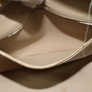 LOUIS VUITTON Monogram Vernis Houston Hand Bag Beige M91004 LV Auth 120112-20
