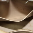 LOUIS VUITTON Monogram Vernis Houston Hand Bag Beige M91004 LV Auth 120112-21