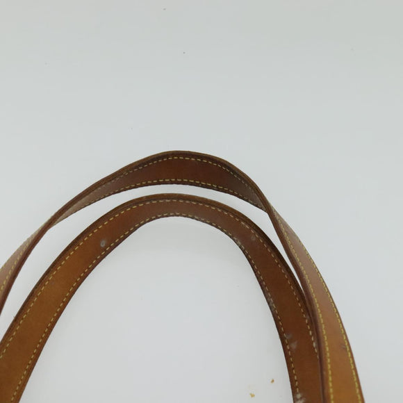 LOUIS VUITTON Monogram Vernis Houston Hand Bag Beige M91004 LV Auth 120112