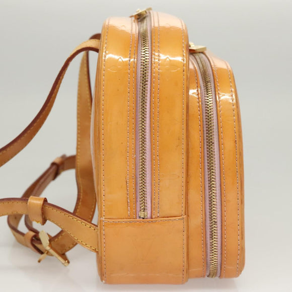 LOUIS VUITTON Vernis Marley Backpack Marshmallow Pink M91039 LV Auth 120118