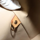 LOUIS VUITTON Monogram Vernis Houston Hand Bag Beige M91004 LV Auth 120122-12