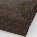 LOUIS VUITTON Monogram Sac Plat Hand Bag M51140 LV Auth 120123-16