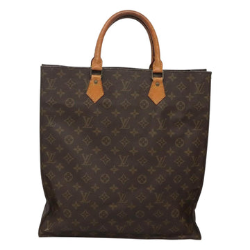 LOUIS VUITTON Monogram Sac Plat Hand Bag M51140 LV Auth 120123 - 0