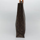 LOUIS VUITTON Monogram Sac Plat Hand Bag M51140 LV Auth 120123-3