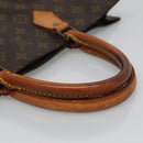 LOUIS VUITTON Monogram Sac Plat Hand Bag M51140 LV Auth 120123-7