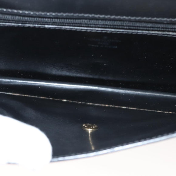 LOUIS VUITTON Epi Hublot Shoulder Bag Black Red M52557 LV Auth 120129