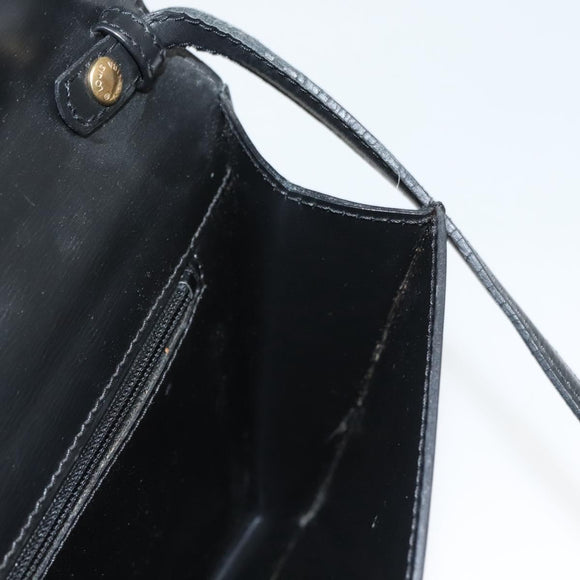 LOUIS VUITTON Epi Hublot Shoulder Bag Black Red M52557 LV Auth 120129