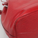 LOUIS VUITTON Epi Noe Shoulder Bag Red M44007 LV Auth 120135-11