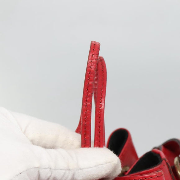 LOUIS VUITTON Epi Noe Shoulder Bag Red M44007 LV Auth 120135