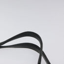 PRADA Chain Shoulder Bag Nylon Khaki Silver Auth 120140-8