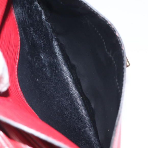 LOUIS VUITTON Epi Jeune Fille MM Shoulder Bag Red M52157 LV Auth 120142