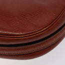 LOUIS VUITTON Epi Jeune FilleMM Shoulder Bag Brown M52153 LV Auth 120143-15