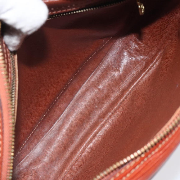 LOUIS VUITTON Epi Jeune FilleMM Shoulder Bag Brown M52153 LV Auth 120143
