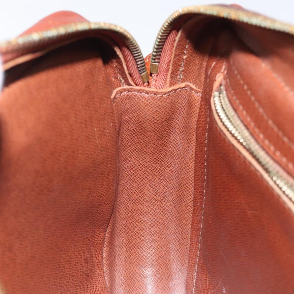 LOUIS VUITTON Epi Jeune FilleMM Shoulder Bag Brown M52153 LV Auth 120143