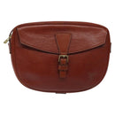 LOUIS VUITTON Epi Jeune FilleMM Shoulder Bag Brown M52153 LV Auth 120143-13