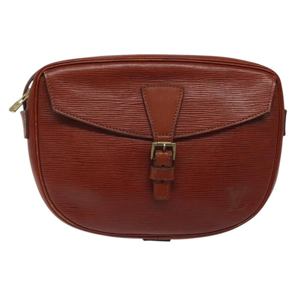 LOUIS VUITTON Epi Jeune FilleMM Shoulder Bag Brown M52153 LV Auth 120143