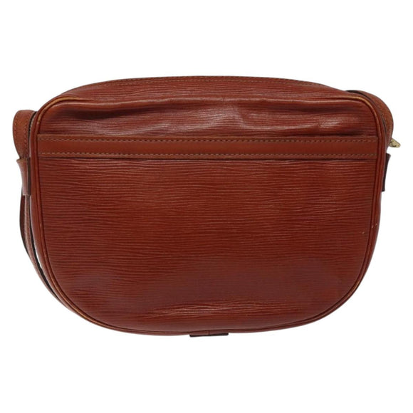 LOUIS VUITTON Epi Jeune FilleMM Shoulder Bag Brown M52153 LV Auth 120143