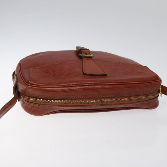 LOUIS VUITTON Epi Jeune FilleMM Shoulder Bag Brown M52153 LV Auth 120143