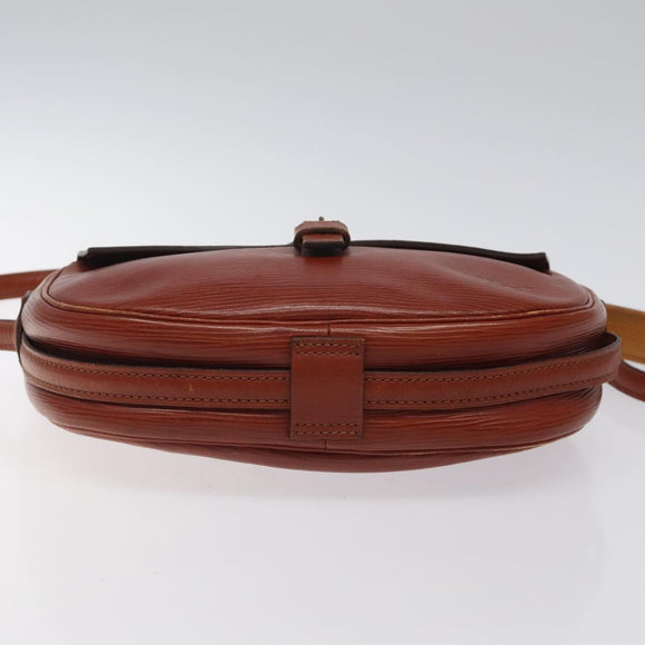 LOUIS VUITTON Epi Jeune FilleMM Shoulder Bag Brown M52153 LV Auth 120143