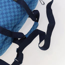 LOUIS VUITTON Damier Aventure Plat Ktical Bag Nylon Blue M97057 LV Auth 120148-10